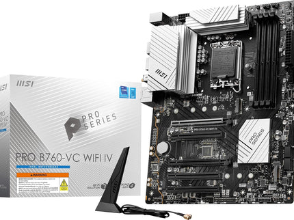 MSI PRO B760-VC WiFi IV ProSeries Motherboard