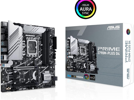 ASUS Prime Z790M-Plus D4 LGA 1700(Intel 14th,12th&13th Gen)