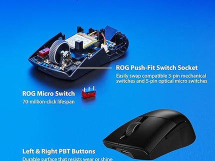 ASUS ROG Keris Wireless AimPoint Gaming Mouse