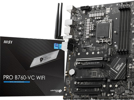 MSI PRO B760-VC WiFi ProSeries Motherboard