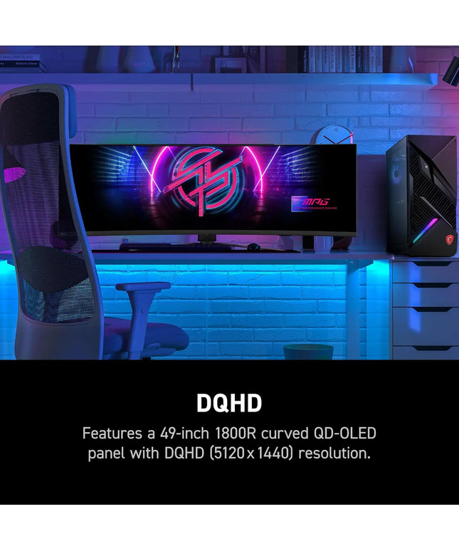 MSI MPG 491CQPX 49" QD-OLED Gaming Monitor