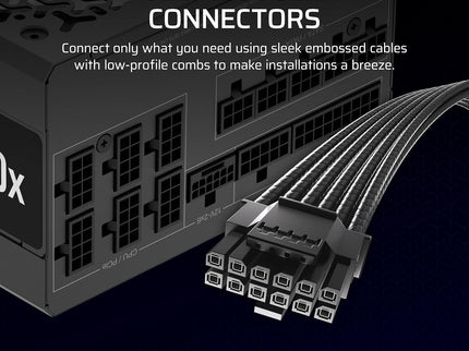 CORSAIR RM1000x Fully Modular Low-Noise ATX Power Supply