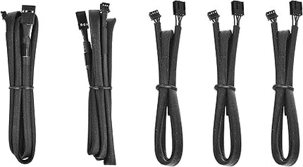 Thermaltake TT Sync 9-Port ARGB Controller – SATA Powered, Aura/Fusion/Mystic Compatible, CL-O015-PL00BL-A