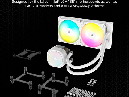 Corsair Nautilus 240 RS ARGB Liquid CPU Cooler