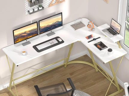 Mr IRONSTONE 63" L-Shaped Gaming Desk