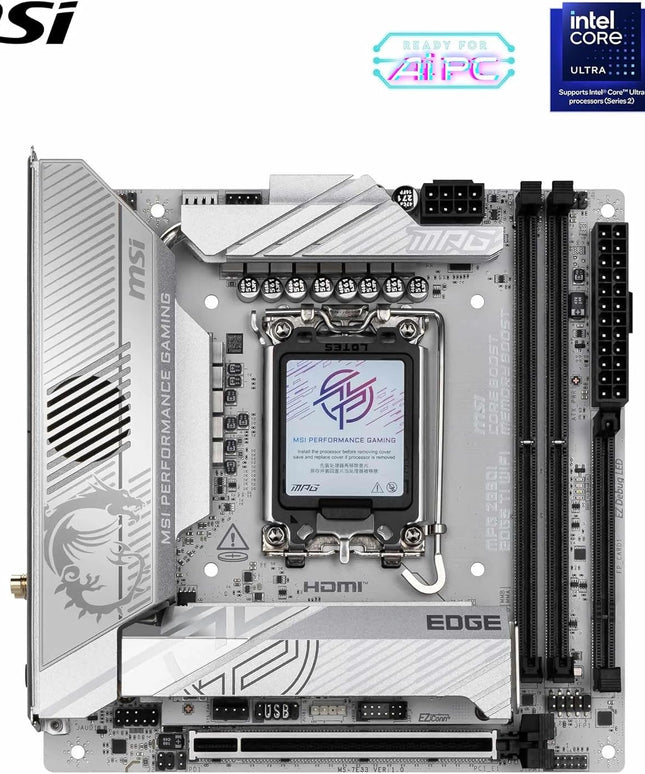 MSI MPG Z890I Edge TI WiFi Motherboard