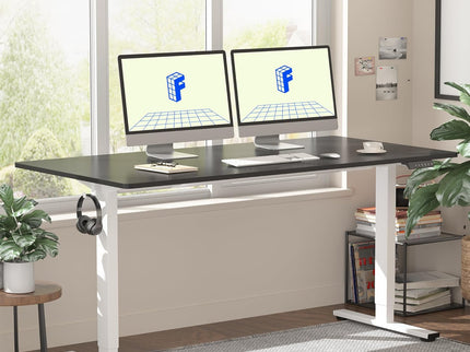 FlexiSpot EN1 Standing Desk – 55"x28" Electric Height Adjustable