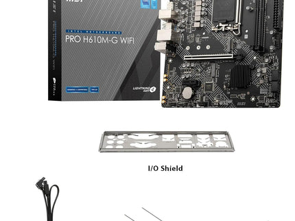 MSI PRO H610M-G WiFi Motherboard