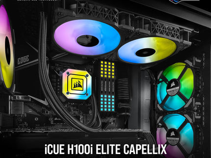 Corsair iCUE H100i Elite Capellix Liquid CPU Cooler