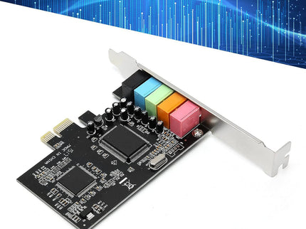 PUSOKEI PCIE Sound Card, 6channel Stereo Desktop Sound Card