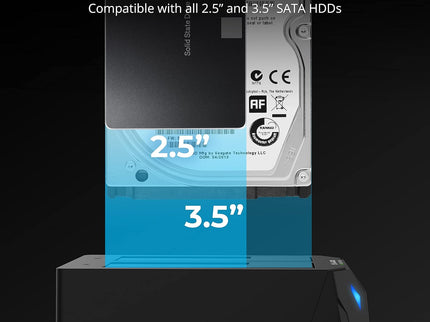 SABRENT USB 3.0 to SATA I/II/III Dual Bay