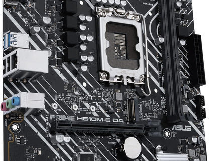 Asus Prime H610M-E D4-CSM Desktop Motherboard