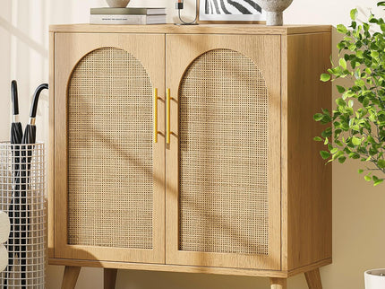 Serava Rattan Storage Cabinet