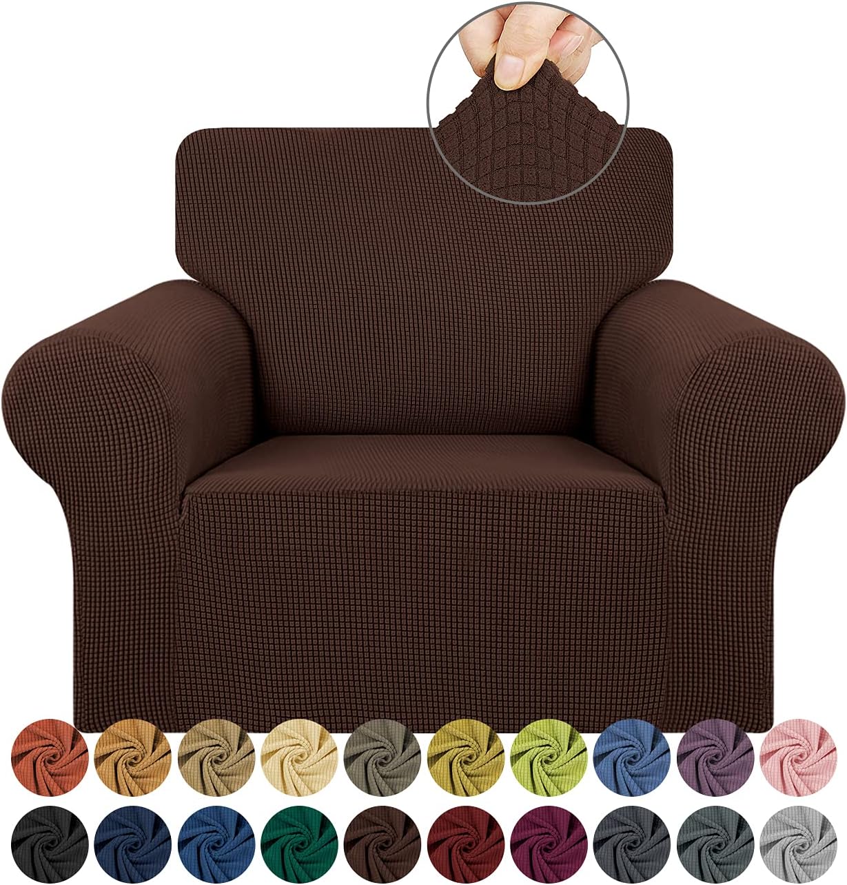 Slip cover for Crawford Pillowback Chair and a Half Comfort Swivel Glider