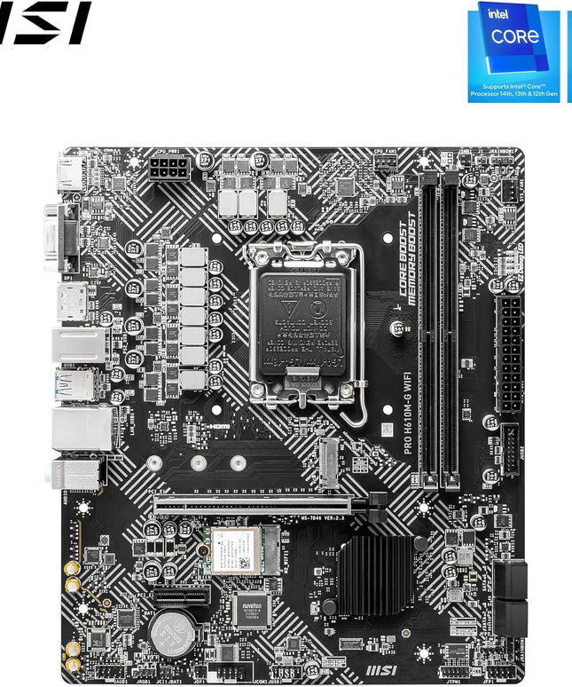 MSI PRO H610M-G WiFi Motherboard