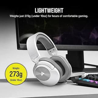 Corsair HS55 Stereo Gaming Headset – White
