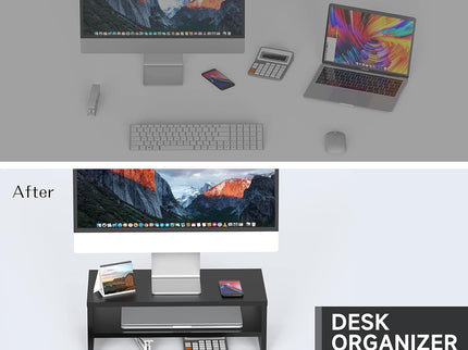 FITUEYES 2-Tier Monitor Stand