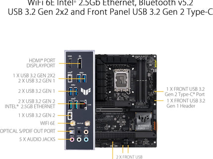 ASUS TUF Gaming Z790-Plus WiFi LGA 1700
