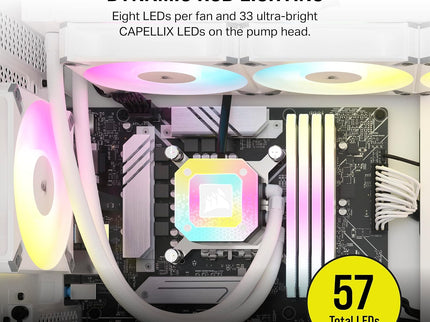 Corsair iCUE H150i Elite CAPELLIX XT Liquid CPU Cooler