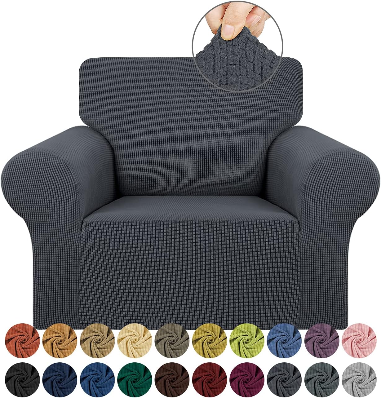 Slip cover for Crawford Pillowback Chair and a Half Comfort Swivel Glider