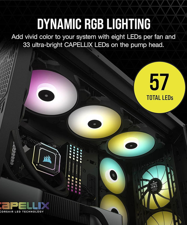 H170i ELITE CAPELLIX Liquid CPU Cooler