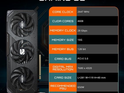 GIGABYTE GeForce RTX 5060 Ti Gaming