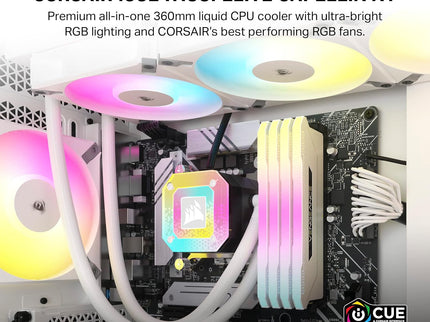 Corsair iCUE H150i Elite CAPELLIX XT Liquid CPU Cooler