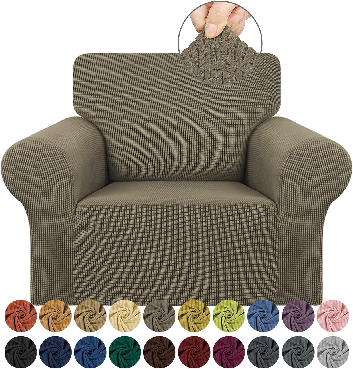 Slip cover for Crawford Pillowback Chair and a Half Comfort Swivel Glider