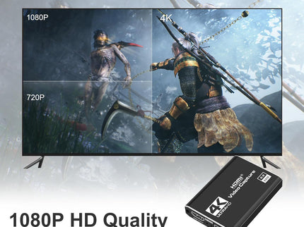4K HDMI Capture Card for Streaming