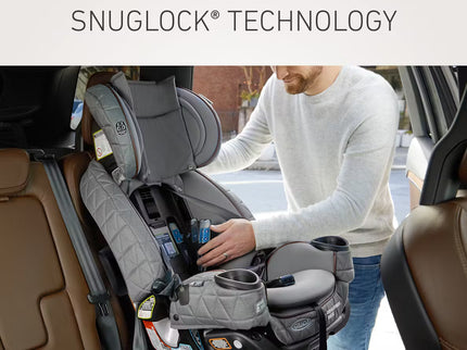 Graco® Premier 4Ever® DLX Extend2Fit® SnugLock® 4-in-1 Car Seat featuring Anti-Rebound Bar, Midtown™ Collection