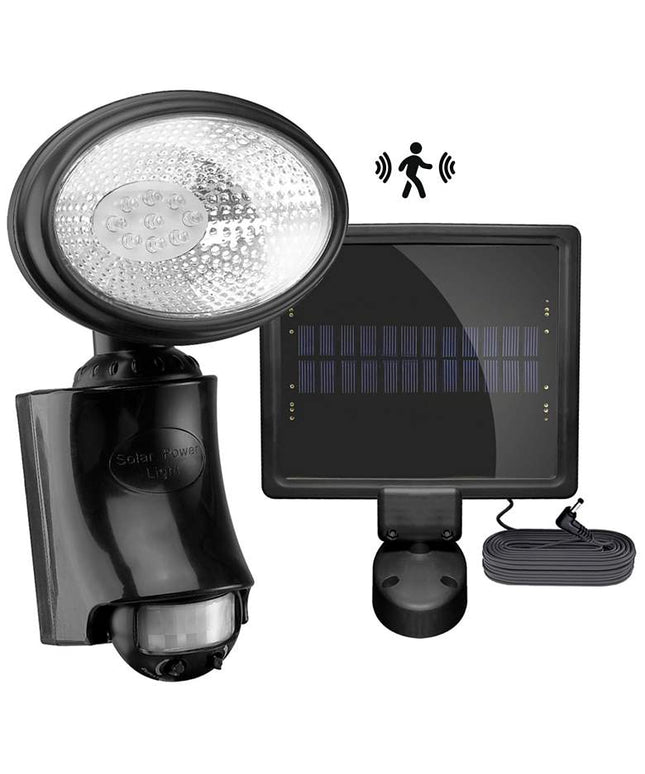 9-LED Solar Motion Sensor Security Light