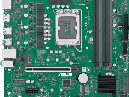 ASUS Pro Q870M-C-CSM Micro-ATX mATX Q870 Business Motherboard