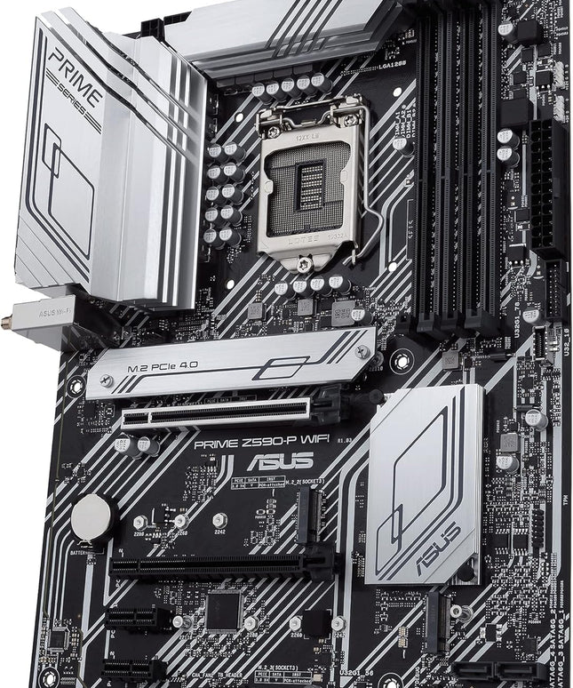 ASUS Prime Z590-P WiFi LGA 1200 (Intel 11th/10th Gen) ATX Motherboard