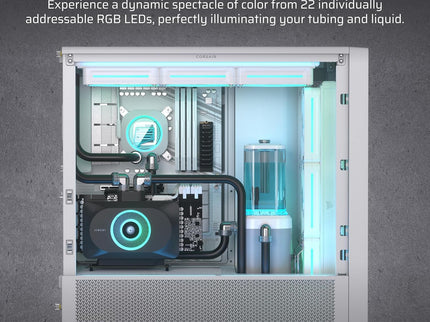 CORSAIR iCUE XD6 RGB Elite Pump/Reservoir – 440ml,