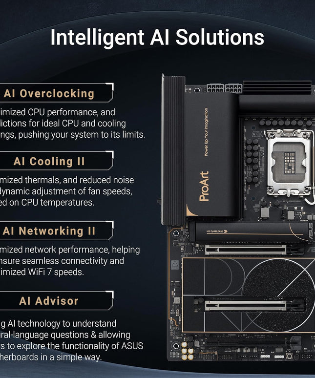 ASUS ProArt Z890-CREATOR WIFI Z890 LGA 1851 ATX Motherboard