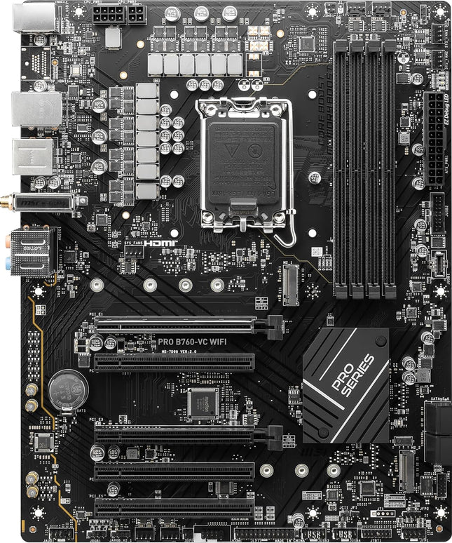 MSI PRO B760-VC WiFi ProSeries Motherboard
