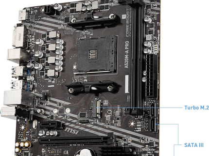 MSI A520M-A PRO V1 Gaming Motherboard