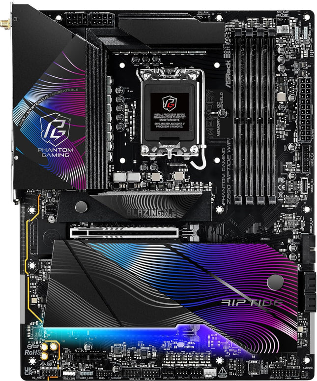 ASRock Intel Core Ultra Phantom Gaming Z890 Riptide