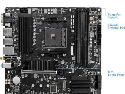 MSI B550M PRO-VDH WiFi ProSeries Motherboard