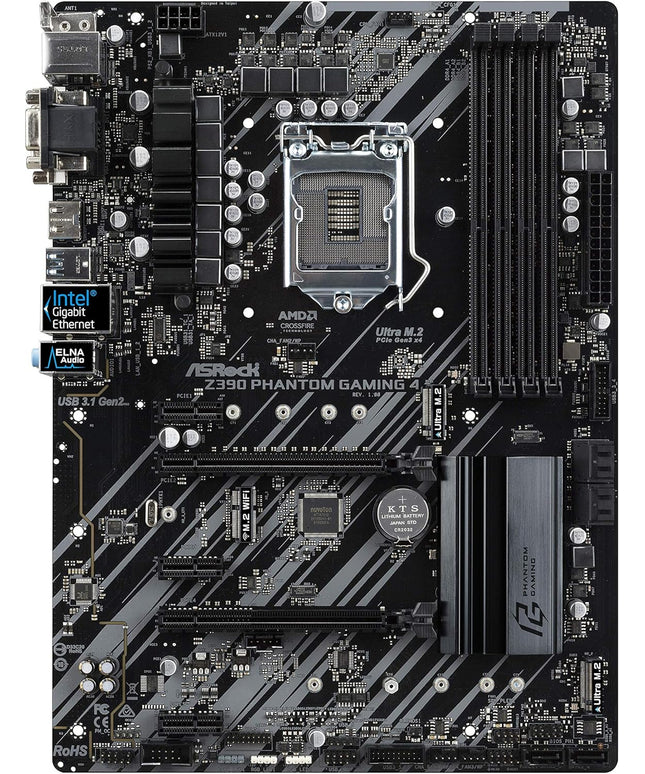 ASRock Motherboard (Z390 Phantom Gaming 4)