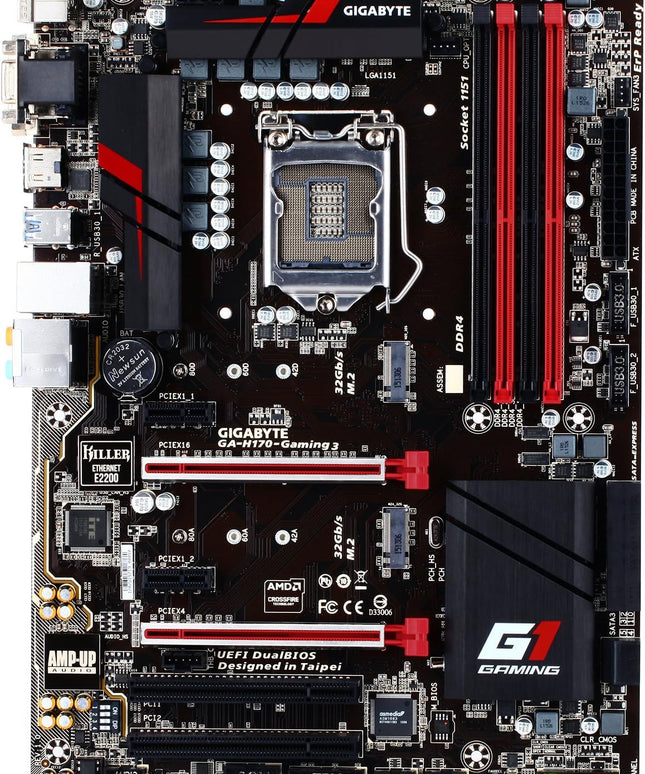 GIGABYTE LGA1151 Intel H170 ATX DDR4 Motherboard