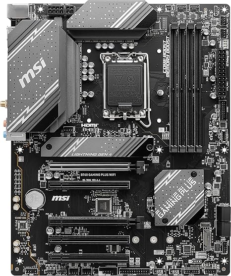 MSI B760 Gaming Plus WiFi Gaming Motherboard