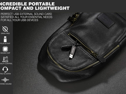 DUKABEL USB Headphone Adapter