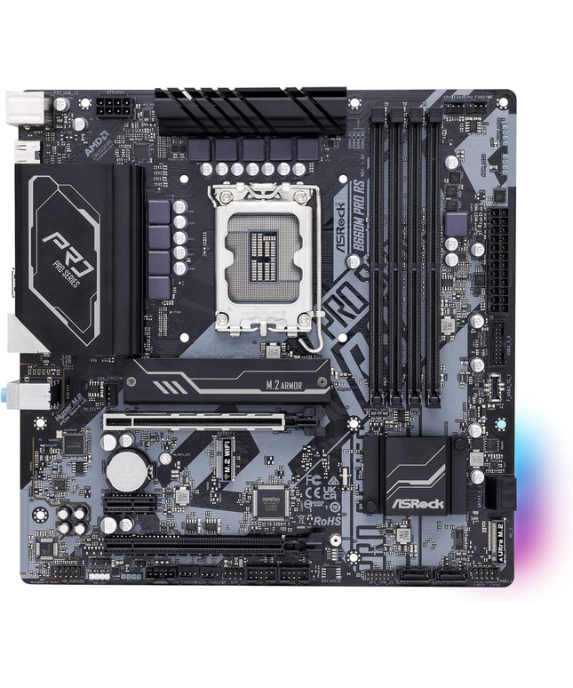 ASRock B660M Pro RS Intel B660 Series CPU