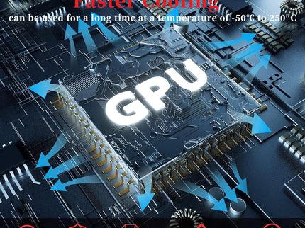 HY-510-100 g (25 g × 4) – Non-Conductive Silicone Thermal Paste for CPU