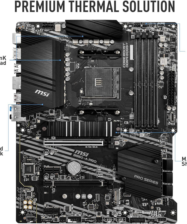 MSI B550-A PRO ProSeries Motherboard