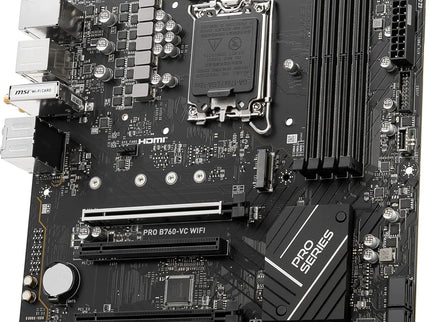 MSI PRO B760-VC WiFi ProSeries Motherboard
