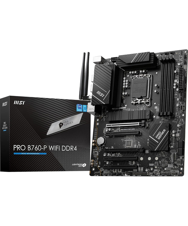 MSI PRO B760-P WiFi DDR4 ProSeries Motherboard