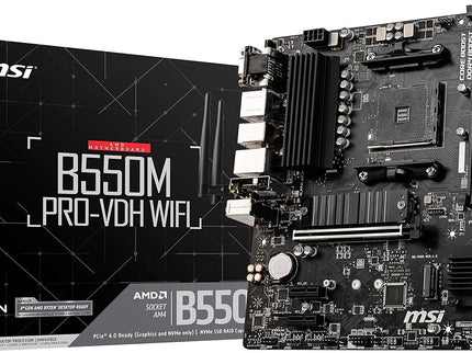 MSI B550M PRO-VDH WiFi ProSeries Motherboard