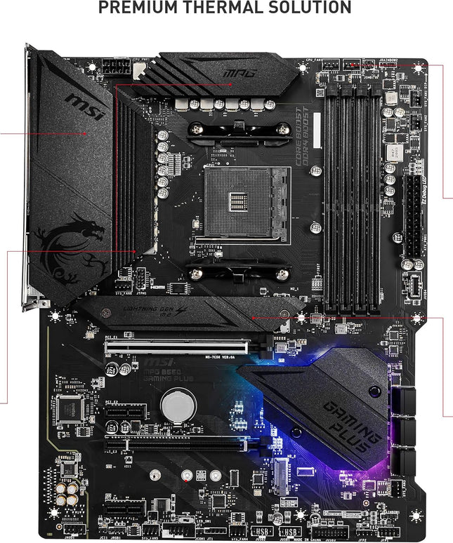 MSI MPG B550 Gaming Plus V1 Gaming Motherboard